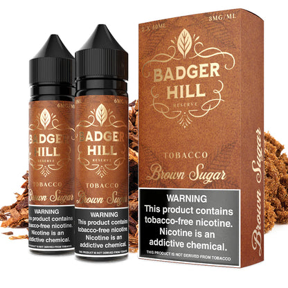 TOBACCO BROWN SUGAR - BADGER HILL - 60ML