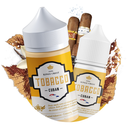 TOBACCO CUBAN - KINGS CREST - 120ML