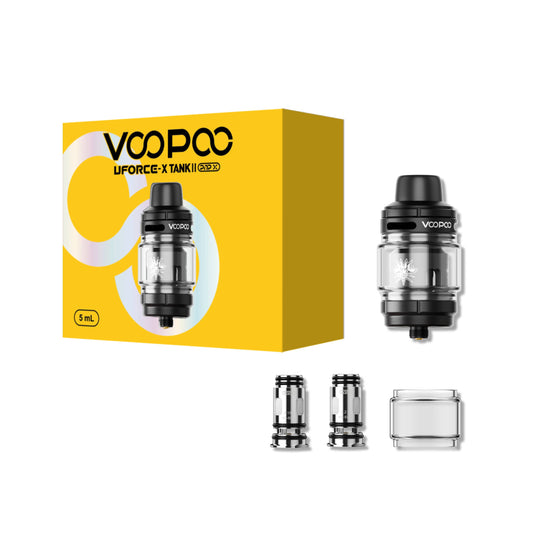 ATOMIZADOR UFORCE-X 2 TANK - PnPx - VOOPOO Entrada 510